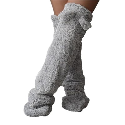 Pelüş Uzun Yünlü Çorap,Welsoft Çorap,Diz üstü Çorap,Bacak ısıtıcı,Peluş Çorap,Panduf Çorap,Panduf,Ev Çorabı,Çizme Çorabı
