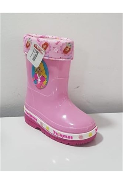Pembe Kız Çocuk Gezer 00602 Çizme-1
