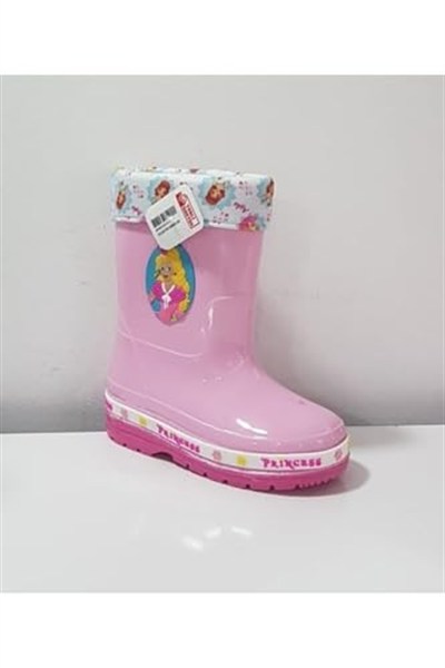 Pembe Kız Çocuk Gezer 00603 Çizme-1