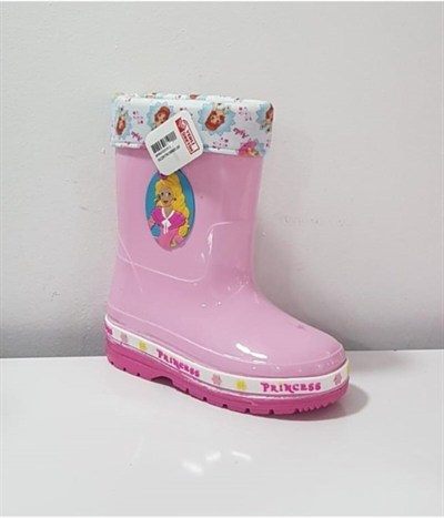 Pembe Kız Çocuk Gezer 00603 Çizme-1