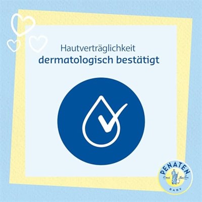 Penaten Aloe ve E vitamini içeren doğal bebek pudrası (1 x 100 g) - Hassas ciltleri korur, nemi emer ve cildi kuru tutar –%99 doğal kökenli içerik maddeleri