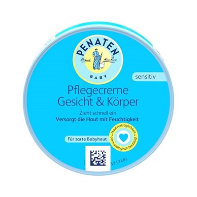 Penaten Penaten Baby Care Cream Face & Body Baby Care Cream for Moisturising the Skin for a Pleasantly Soft Skin Feeling (1 x 100 ml) 100 ml