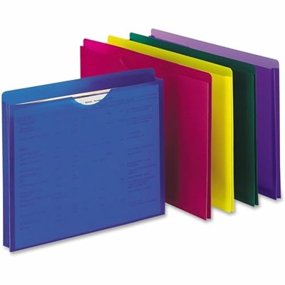 Pendaflex magnet Boyut ceketler, harf, Poly dosya, mavi/yeşil/mor/kırmızı/sarı, 10 Pro Pack (50990)