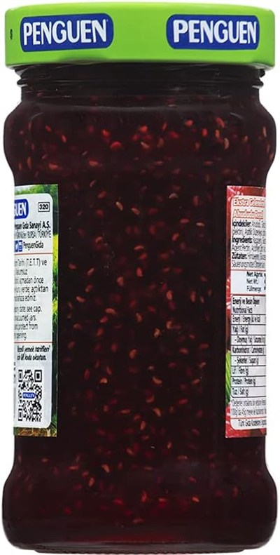 Penguen Ahududu Reçeli Ekstra Geleneksel 380G