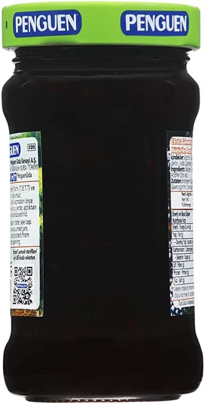 Penguen Böğürtlen Reçeli Ekstra Geleneksel 380 Gr