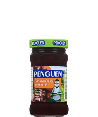Penguen Vişne Reçeli Ekstra Geleneksel 380GR