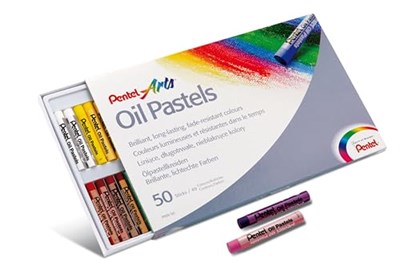 Pentel PHN-50U Yağlı Pastel Boya Seti 50Li, Çok Renkli - Seçenekler: 16 Stück (1er Pack), 25 Renkli, 50 Unità (Confezione da 1)...