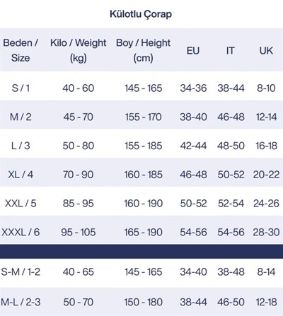 Penti Orta File Külotlu Çorap