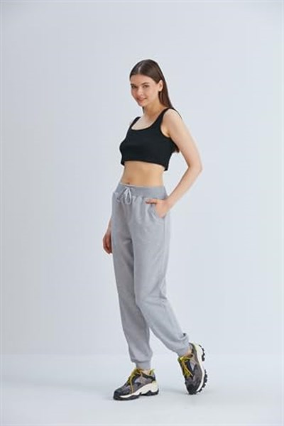 Penye Eşofman Altı%25Cotton/%70Polyester%5Elastan