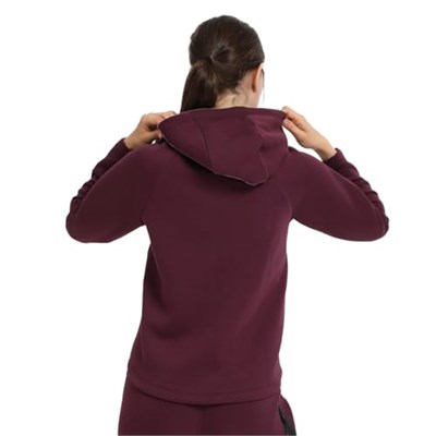 Peoria Kadın Bordo Günlük Stil Eşofman Üstü 25KK1048-BRD - Bedenler: XS, S