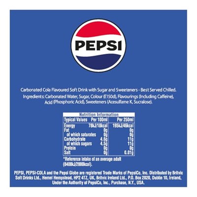 Pepsi Normal Kola, 24 x 330ml