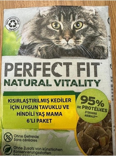 Perfect Fit Hindilive Tavuklu Kısır Yaş Mama