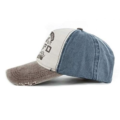 Perlotus NYPD Kahverengi Lacivert Erkek Kadın Unisex Kep Şapka