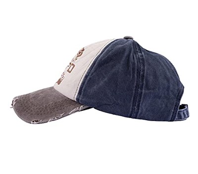 Perlotus NYPD Kahverengi Lacivert Erkek Kadın Unisex Kep Şapka