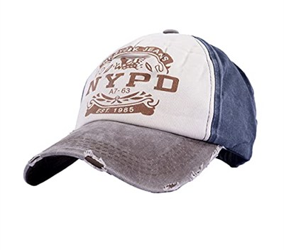 Perlotus NYPD Kahverengi Lacivert Erkek Kadın Unisex Kep Şapka