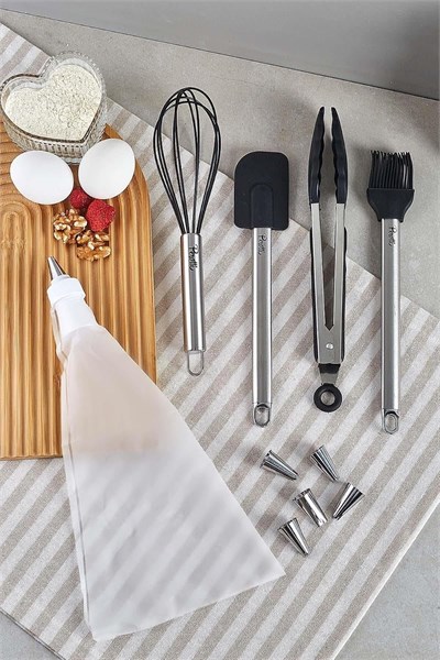 Perotti Cake Black 10 Parça Pasta Servis Seti