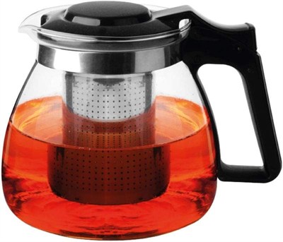 Perotti Cam Süzgeçli Demlik 900 Ml