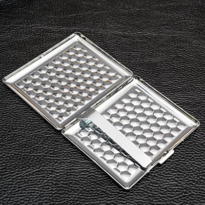 Petek Desen Metal Sigara Tabakası