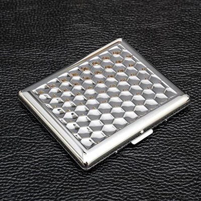 Petek Desen Metal Sigara Tabakası