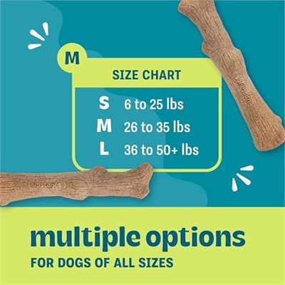 Petstages Kızılcık Ağacı Alternatif Köpek Çiğneme Oyuncağı, Medium
