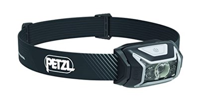 PETZL Şarj edilebilir - Alın Lambası Active Core - Üniseks, Gri, Tek Beden - Seçenekler: U, Ölçü Birimi