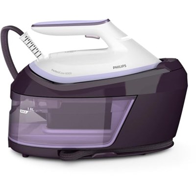 Philips 6000 Serisi Perfectcare Buhar Kazanlı Ütü, Güçlü Buhar, 1,8 Lt Çıkarılabilir Su Haznesi, Sıfır Yanık Riski (PSG6024/30) - Seçenekler: PSG6024/30, PSG6042/20, GC6842/30