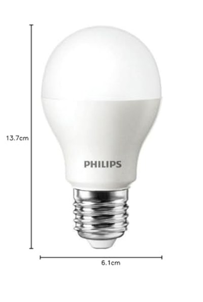 Philips 75W Led Ampul, 6500K Beyaz Işık, E27 Normal Duy
