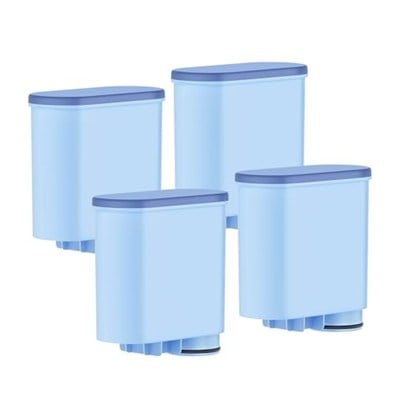 Philips AquaClean CA6903/10 CA6903/22-4 adet filtre kartuşu, Saeco Philips LatteGo kahve otomatı ile uyumlu, BPA içermez, kireç içermez, tadı iyileştirir