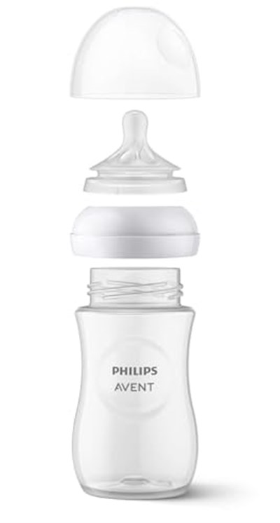 Philips Avent Natural Response Pp Biberon 1 Ay 260 Ml, Tepkili Biberon Emziği Scy903/01