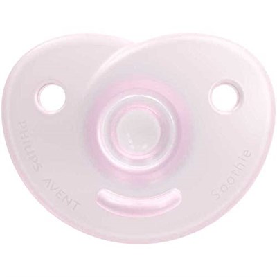 Philips Avent Soothie Emzik, 0‑6 Ay Kız Bebekler için, 2’li Paket, Ortodontik Silikon, BPA İçermez, Tek Parça Tasarım, Hastane Onaylı, Taşıma Kutulu, SCF099/22