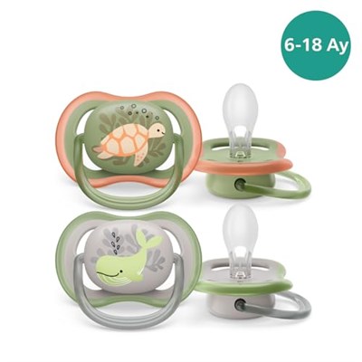 Philips Avent Ultra Air Emzik 6-18 Ay, 2li Paket, Erkek