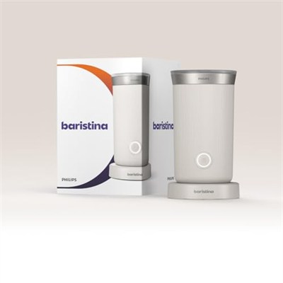 Philips Baristina Süt Köpürtücü - Sütü Mükemmel Bir Şekilde Köpürtür. Sıcak ve Soğuk. Süt ve Süt Alternatifleri. Temizlemesi Kolay. Philips Baristina Espresso Makineleri İçin. Süt Beyazı (BAR311/00)