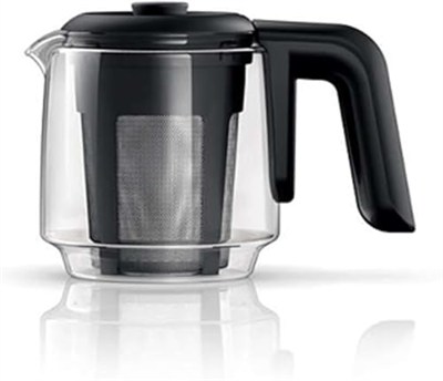 Philips Daily Collection Çay Makinesi - Otomatik Sıcak Tutma, 1.9L Su Isıtıcısı, 0.9L Cam Demlik, Hızlı Kaynatma 1700W, Kireç Filtresi, Kolay Dökme İçin Kablosuz Taban (HD7301/00)