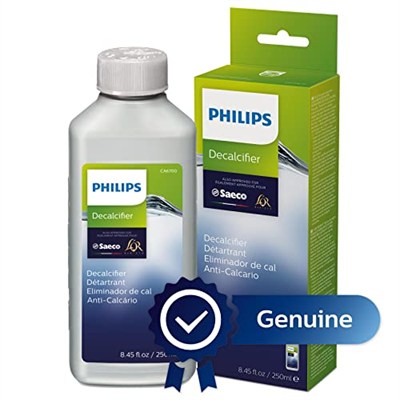 Philips Kitchen Appliances Philips Orijinal Espresso Makinesi Kireç Çözücü, Makine Ömrünü Uzatmak İçin Mükemmel Kireç Çözme, 1 Kireç Çözme Döngüsü, 250 ml Şişe, (CA6700/47)