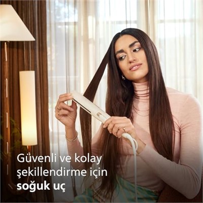 Philips Saç Düzleştirici, SenseIQ Teknolojili, 3 Şekillendirme Modu, Tetra İyonik Sistem, Ultra Kaygan Plaka, Elektriklenme Önleyici, 8000 Serisi, BHS830/00