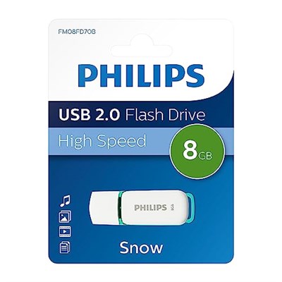 Philips Snow Edition 2.0 USB flash sürücü, USB bellek, 8 GB, PC, dizüstü bilgisayar, bilgisayar veri depolama, okuma hızı 21 MB/sye kadar - Seçenekler: 8 GB, 16 GB, 64 GB