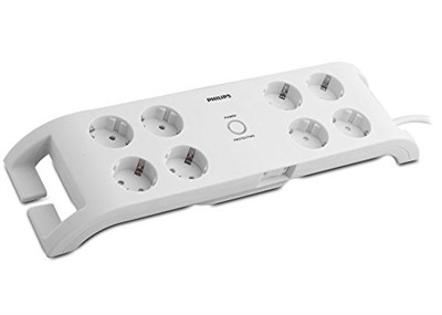 Philips SPN3080B/10, Çoklayıcı, 900J 8li Akım Korumalı 2m, Beyaz