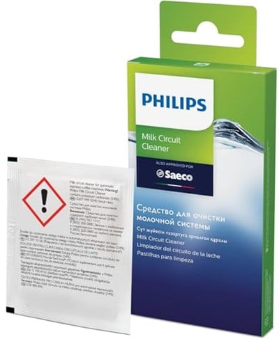 Philips tam otomatik kahve makineleri için süt dolaşım temizleyici