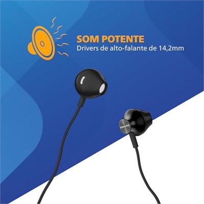 Philips TAUE101BK Mikrofonlu Kulakiçi Kulaklık 3.5mm jack girişli