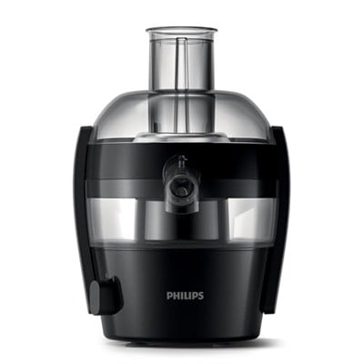 Philips Viva Collection Meyve Sıkacağı - Kompakt Tasarım, QuickClean Teknolojisi, Bardağa Doğrudan Servis, 500W Motor, 1.5L Kapasite, Damlatmaz, Kolay Temizlenir (HR1832/00)