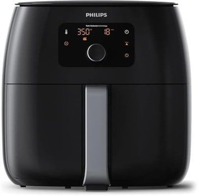 PHILIPS Yağ Temizleme Teknolojisi, 3 Lbs, Black, Mutfak Aletleri Dijital İkiz TurboStar Airfryer XXL, HD9650 / 96