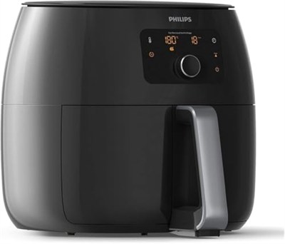 PHILIPS Yağ Temizleme Teknolojisi, 3 Lbs, Black, Mutfak Aletleri Dijital İkiz TurboStar Airfryer XXL, HD9650 / 96