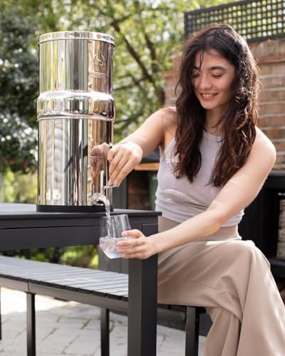 PHOENIX GRAVITY 12 Litre Yer Çekimli Su Arıtma Cihazı |NSF Sertifikalı |Mineralleri Arıtmaz |Servis İstemez |Elektrik ve Tesisat Gerektirmez | Temiz ve Sağlıklı İç - Seçenekler: 6 Litre, 8 L, 12 Litre