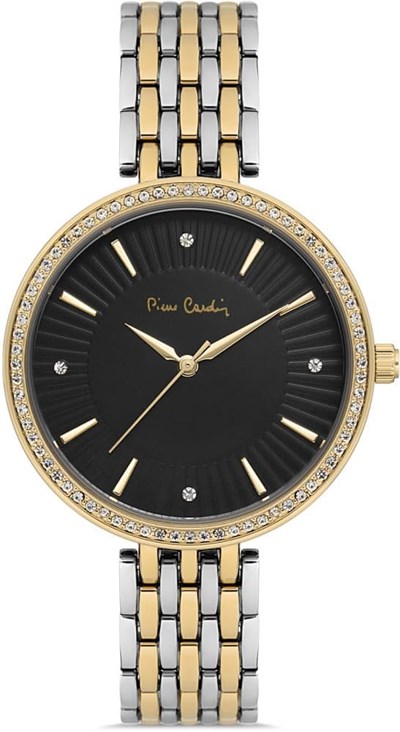 Pierre Cardin 800902F04 Kol Saati, Gri-Altın Sarısı, Standart