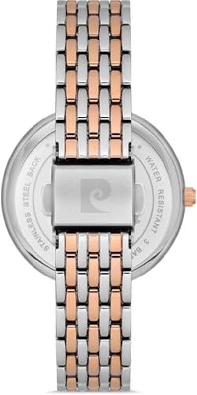 Pierre Cardin 800902F07 Kol Saati, Gri-Rosegold, Standart
