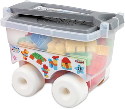 Pilsan Master Bloklar Trolley 56 Parça