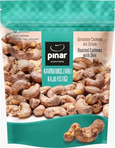 Pınar Kuruyemiş Zarlı Kaju Fıstığı 70 gr