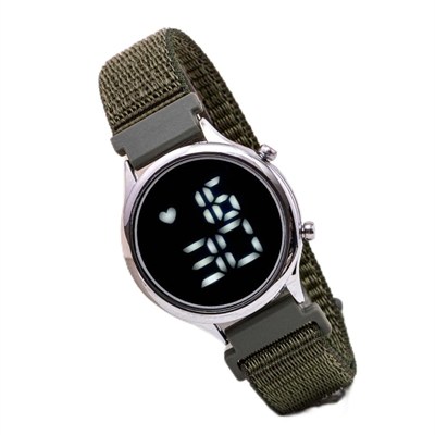 Pinkoli Çocuk Kol Saat Cırtlı Yapışır Kordon led Bileklik Saati ST-304054