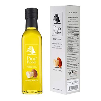 Pino Roble Porçini Boletus Mantarı Esansiyel Yağlı Gurme Sızma Zeytinyağı, Akdeniz Lezzetleri, 250 ml