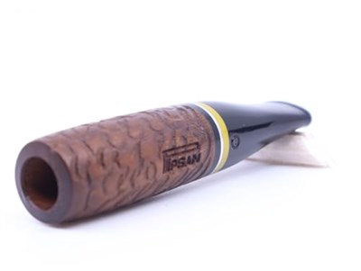 Pipsan Toscanello Backwoods Duman Desen İşlemeli Ağızlık Kahverengi - Siyah/Sarı Şeritli